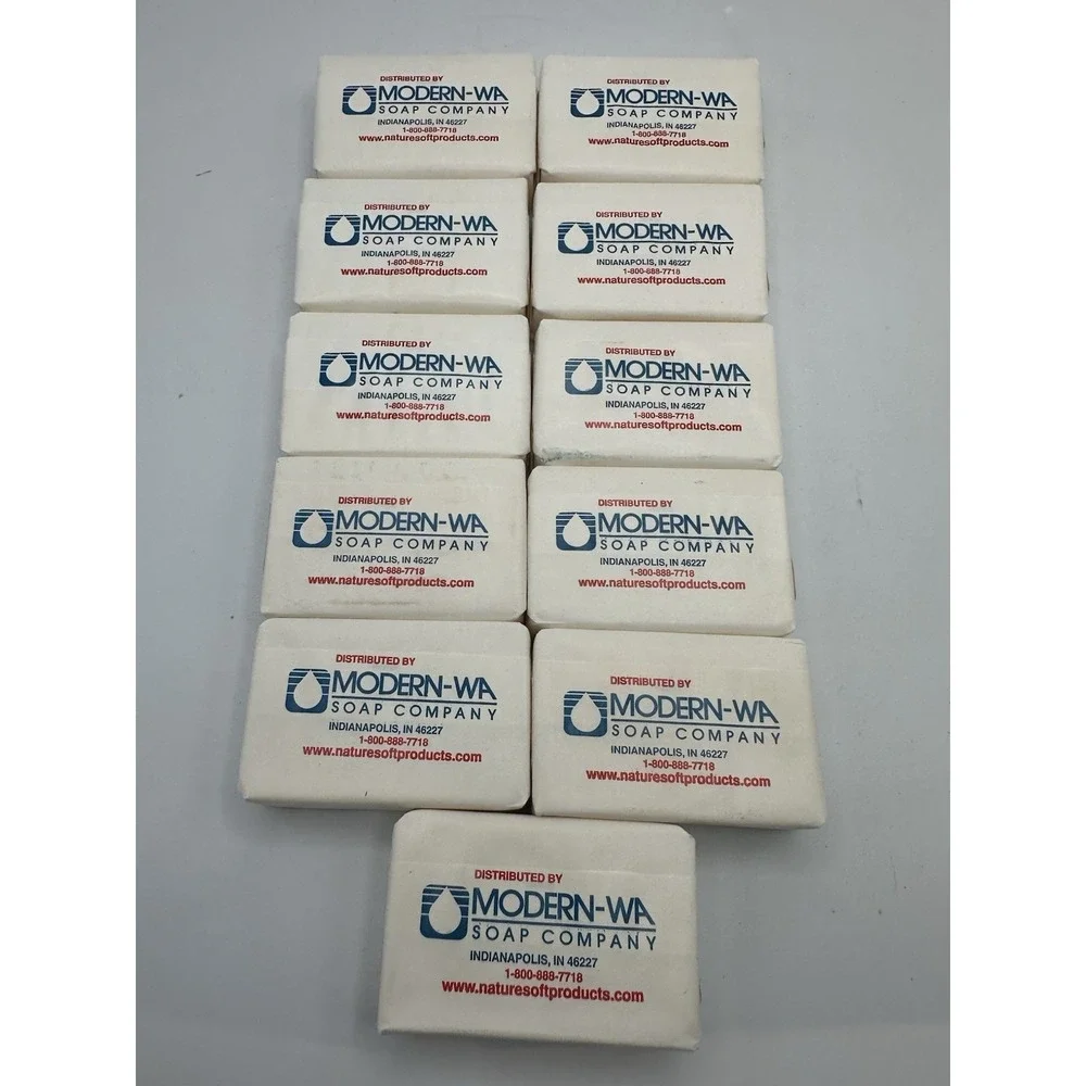 11 Bars Naturesoft Classic French Milled Soap bar Modern-wa Indianapolis USA New